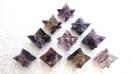 Purple Fluorite Merkaba Star